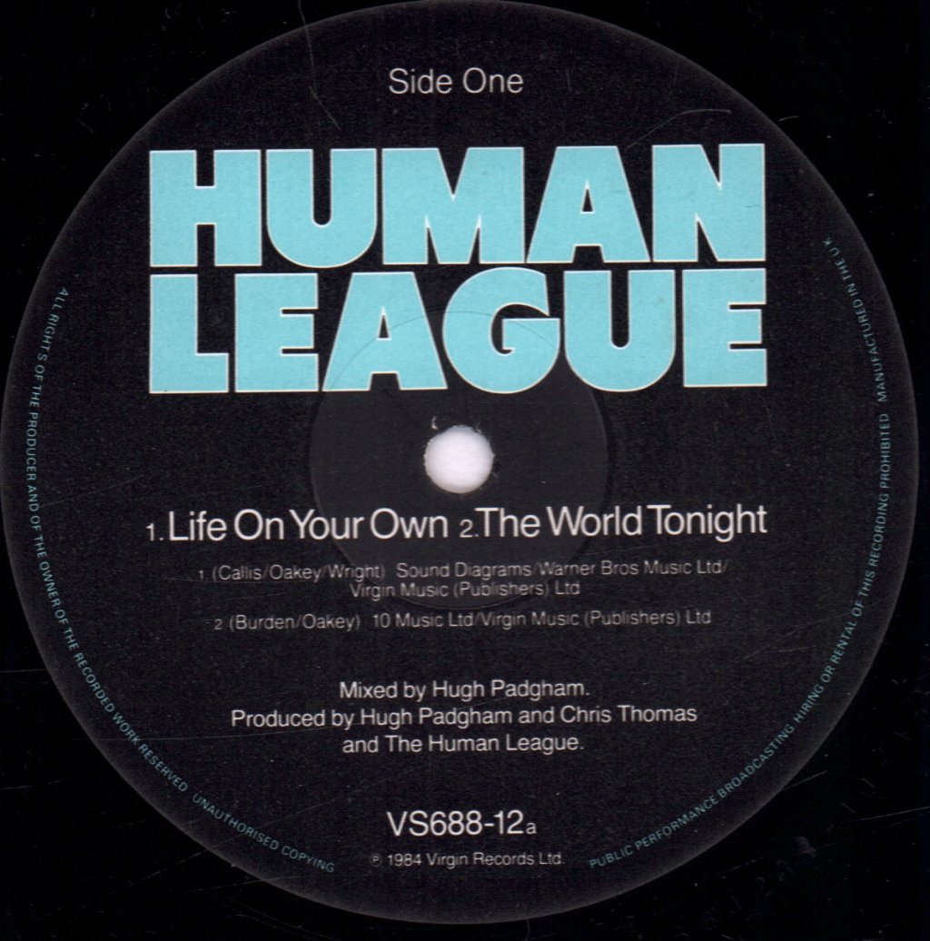 Human League - Life On Your Own - 12 Inch