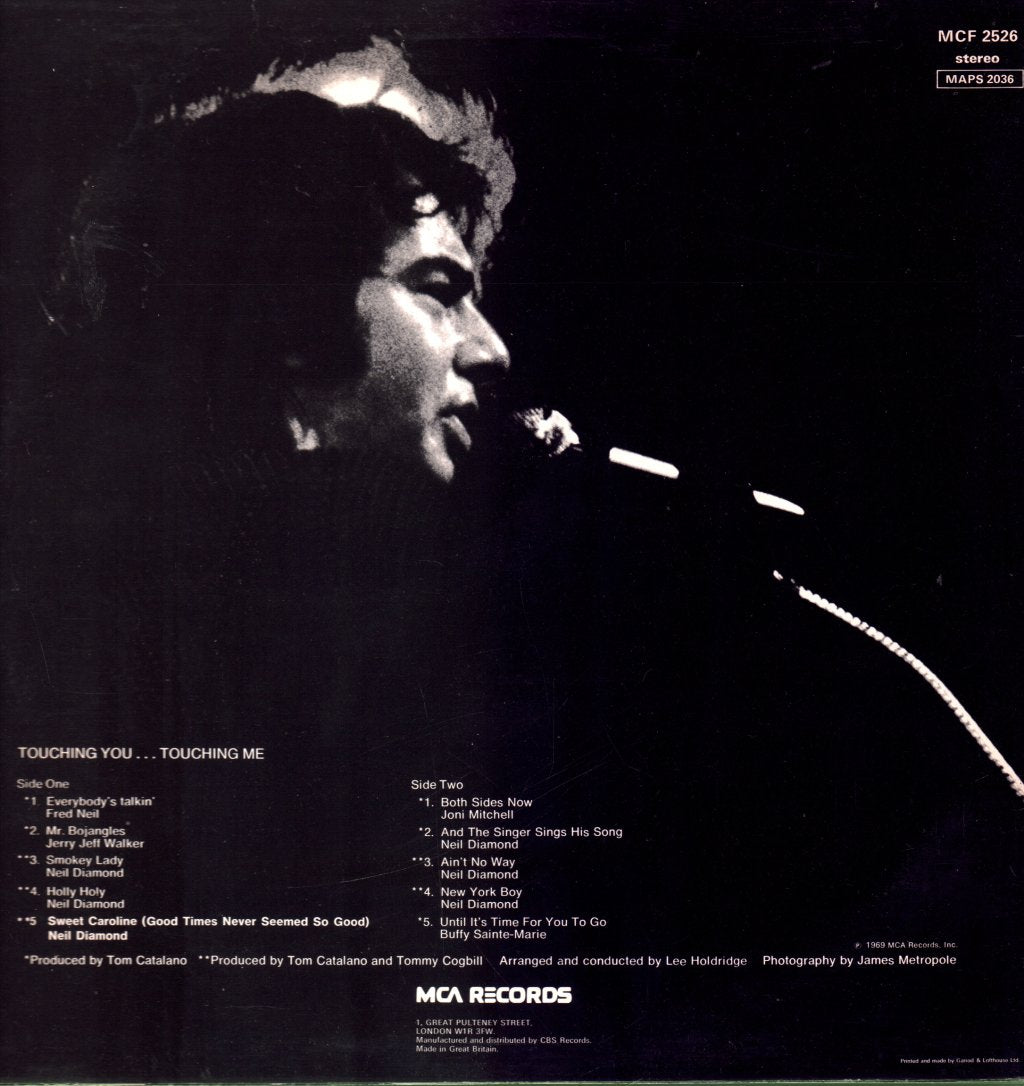 Neil Diamond - Touching You, Touching Me - Lp