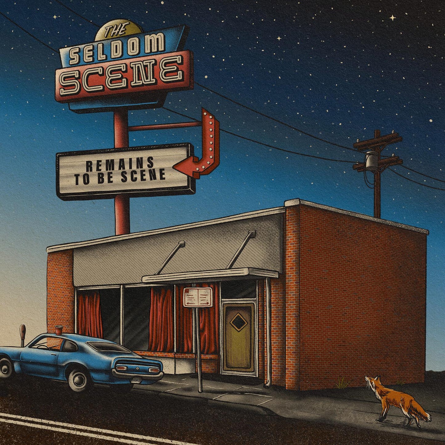 Seldom Scene - Remains To Be Scene - Lp