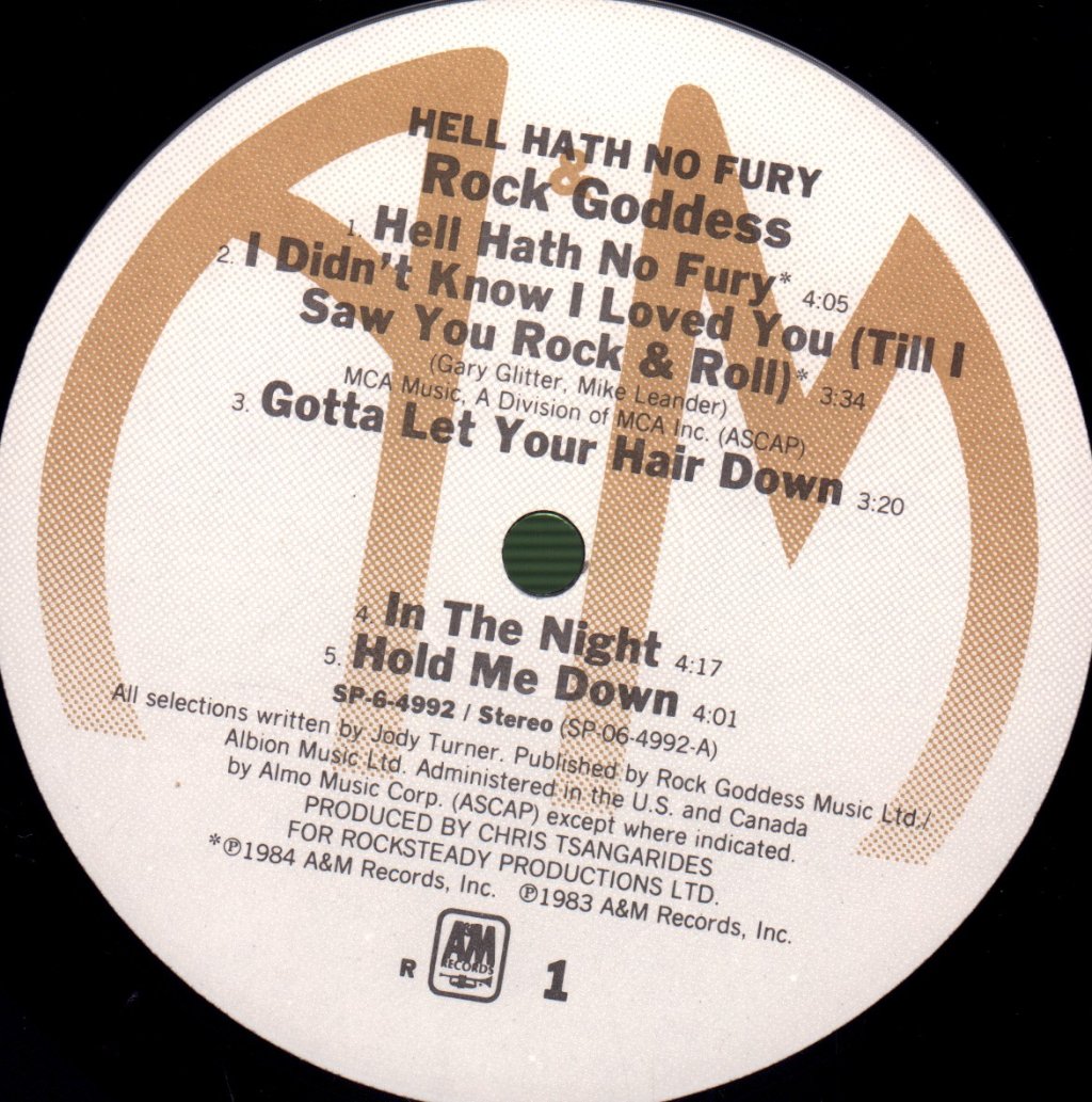 Rock Goddess - Hell Hath No Fury - Lp