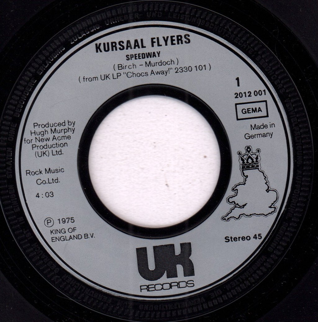 Kursaal Flyers - Speedway - 7 Inch