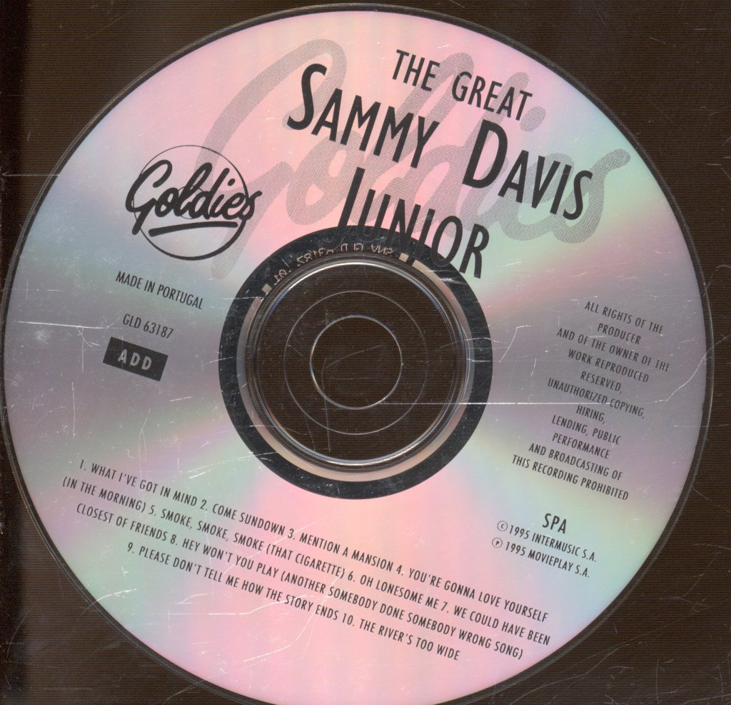 Sammy Davis Jr - Great Sammy Davis Junior - Cd