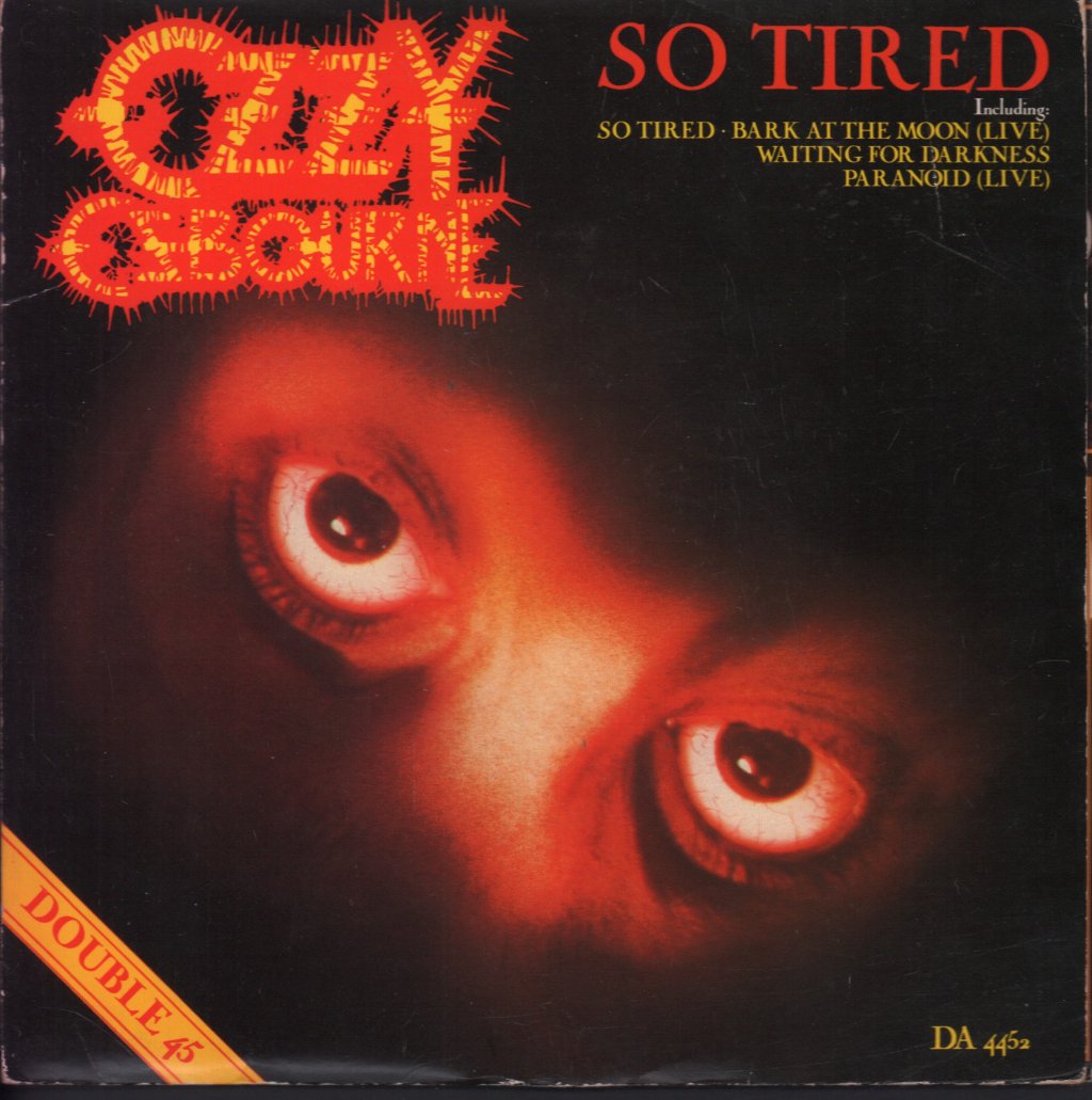 Ozzy Osbourne - So Tired - Double 7 Inch