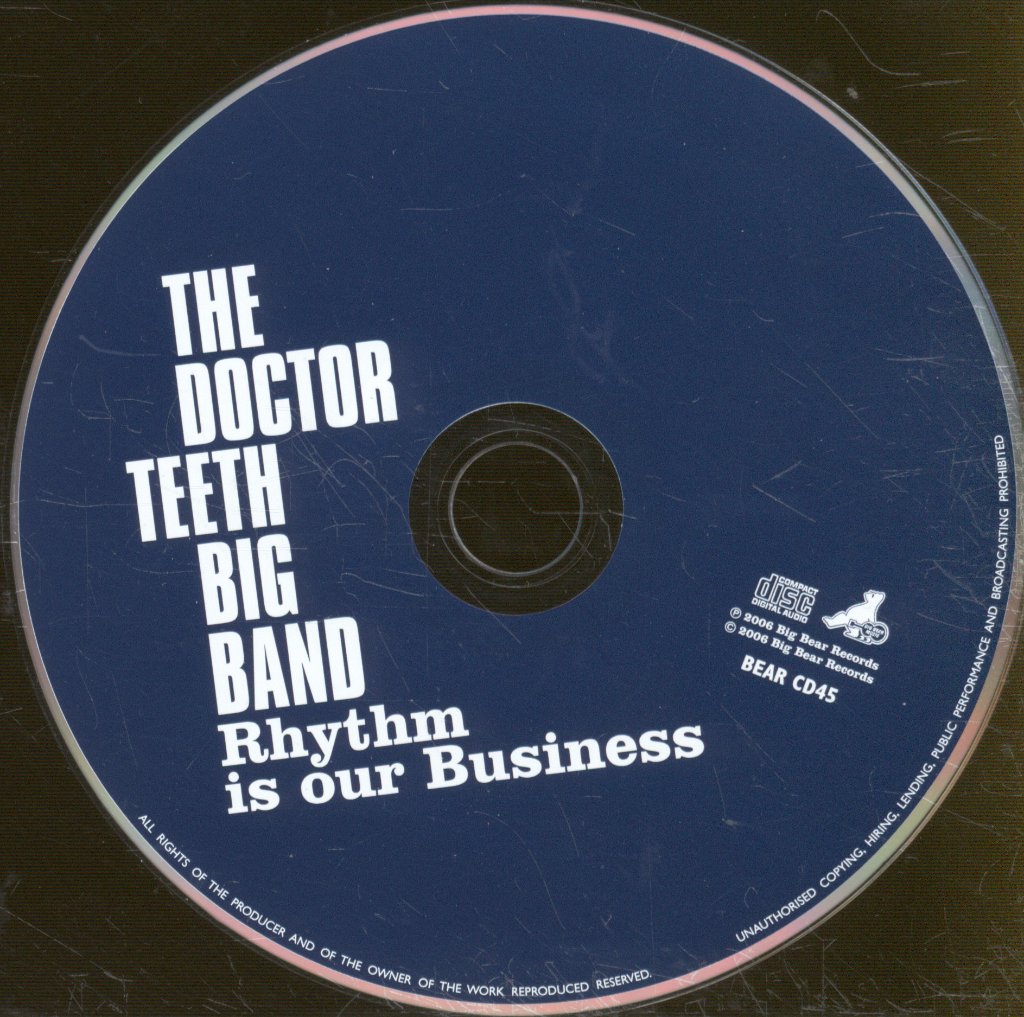 Doctor Teeth Big Band - Rhythm Is Our Business - Cd