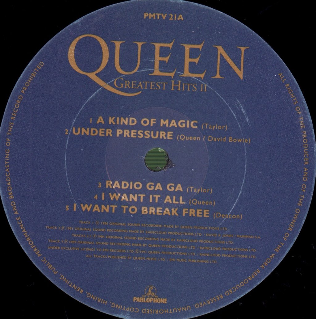 Queen - Greatest Hits 2 - Double Lp
