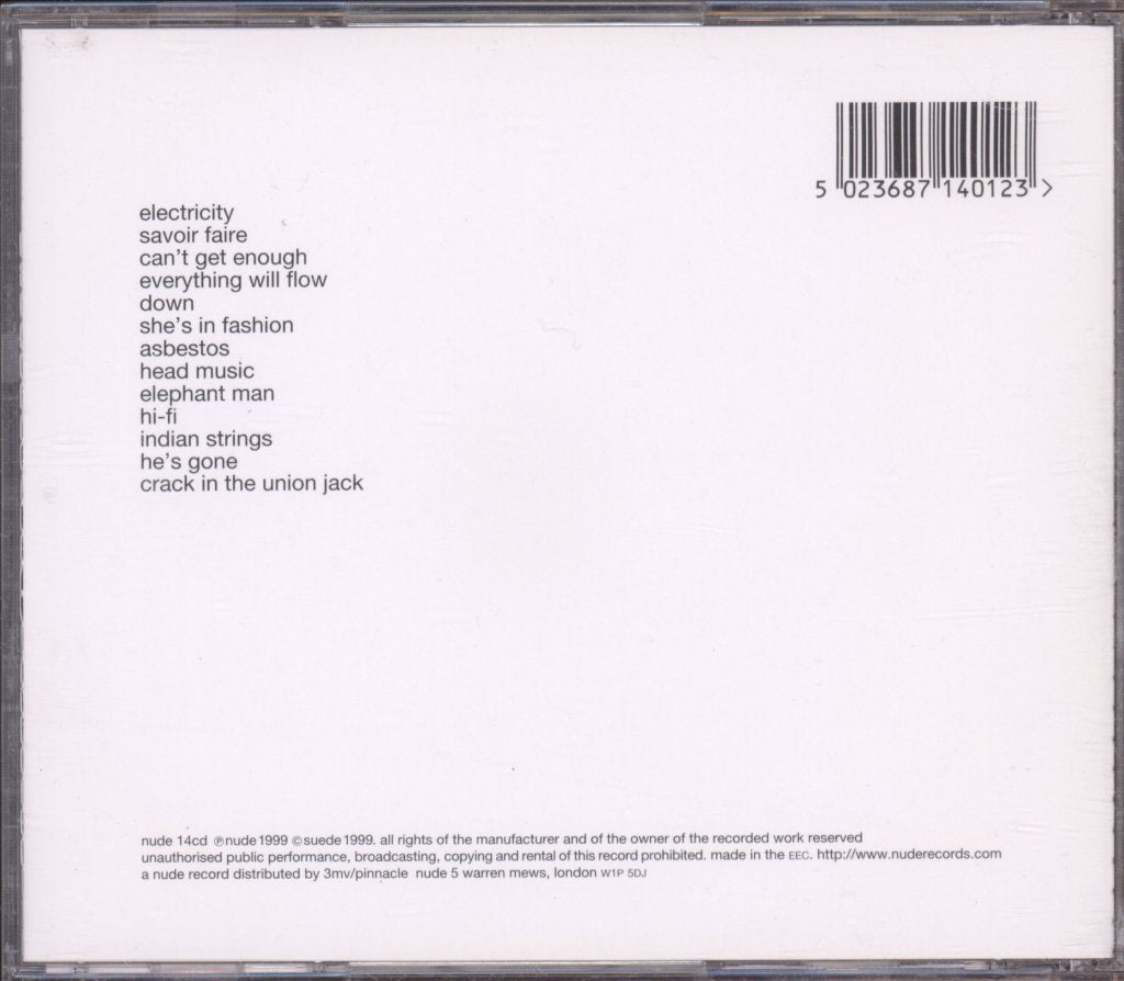 Suede - Head Music - Cd – Vinyl Tap