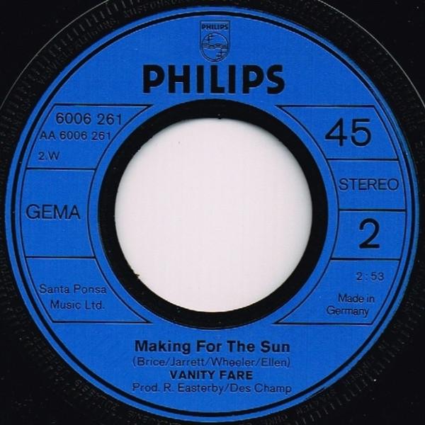 Vanity Fare - Rock And Roll Is Back - 7 Inch