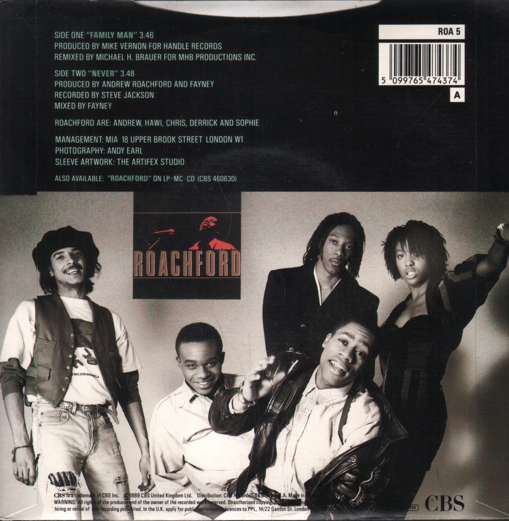 Roachford - Family Man - 7 Inch