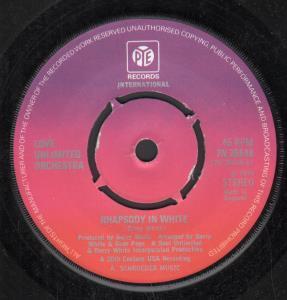 Love Unlimited Orchestra - Rhapsody In White - 7 Inch