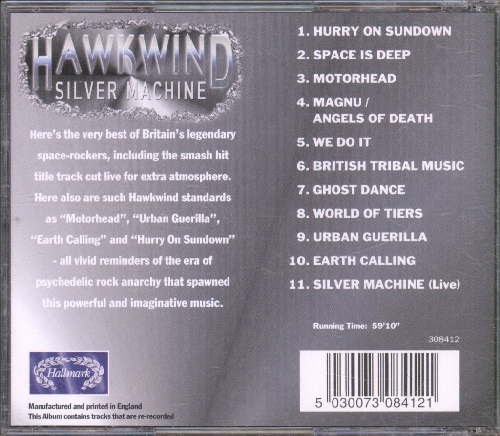 Hawkwind - Silver Machine - Cd