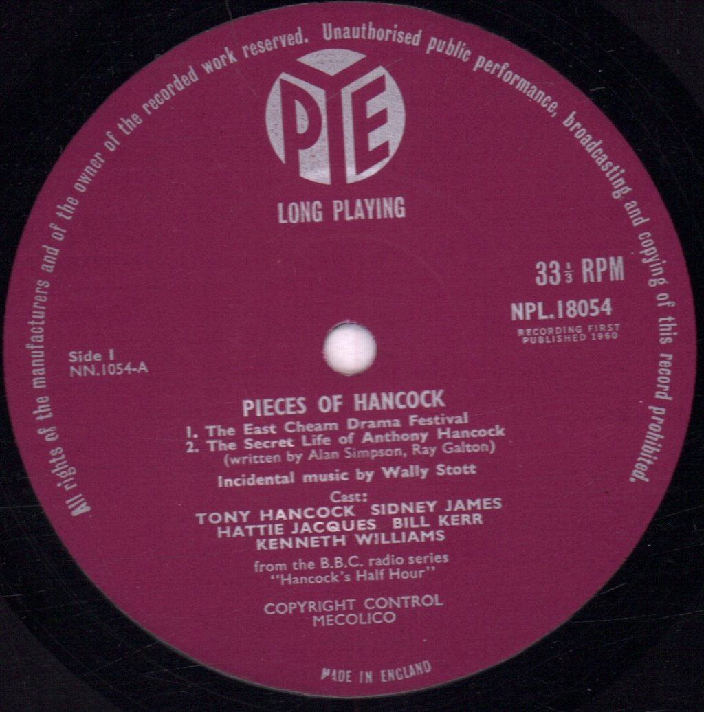 Tony Hancock - Pieces Of Hancock - Lp