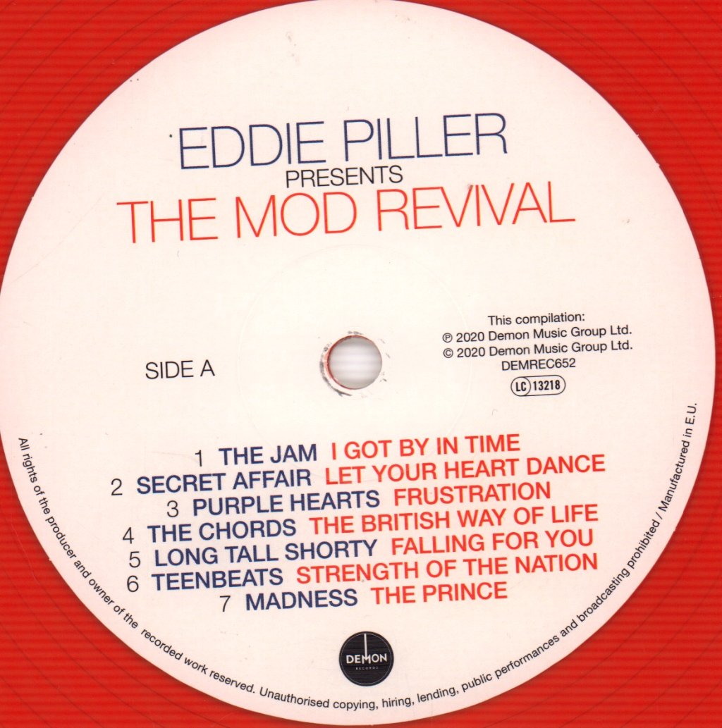 Various Artists - Eddie Piller Presents The Mod Revival (Part 1) - Double Lp
