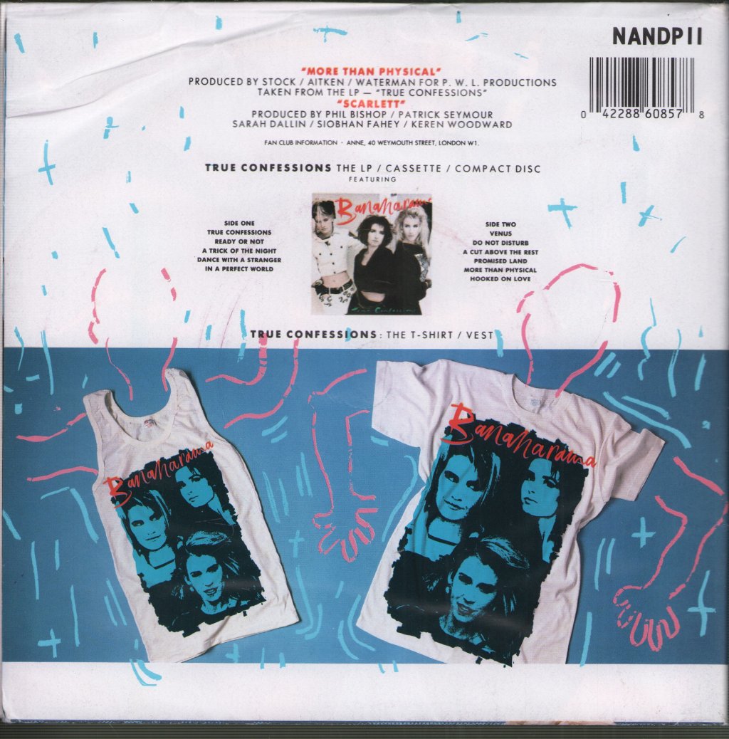 Bananarama - More Than Physical - Double 7 Inch