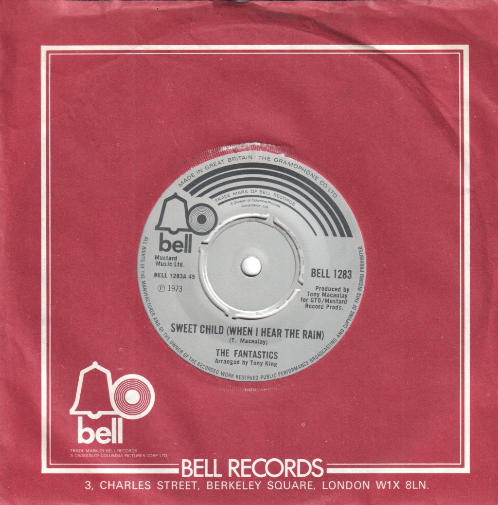 Fantastics - Sweet Child - 7 Inch