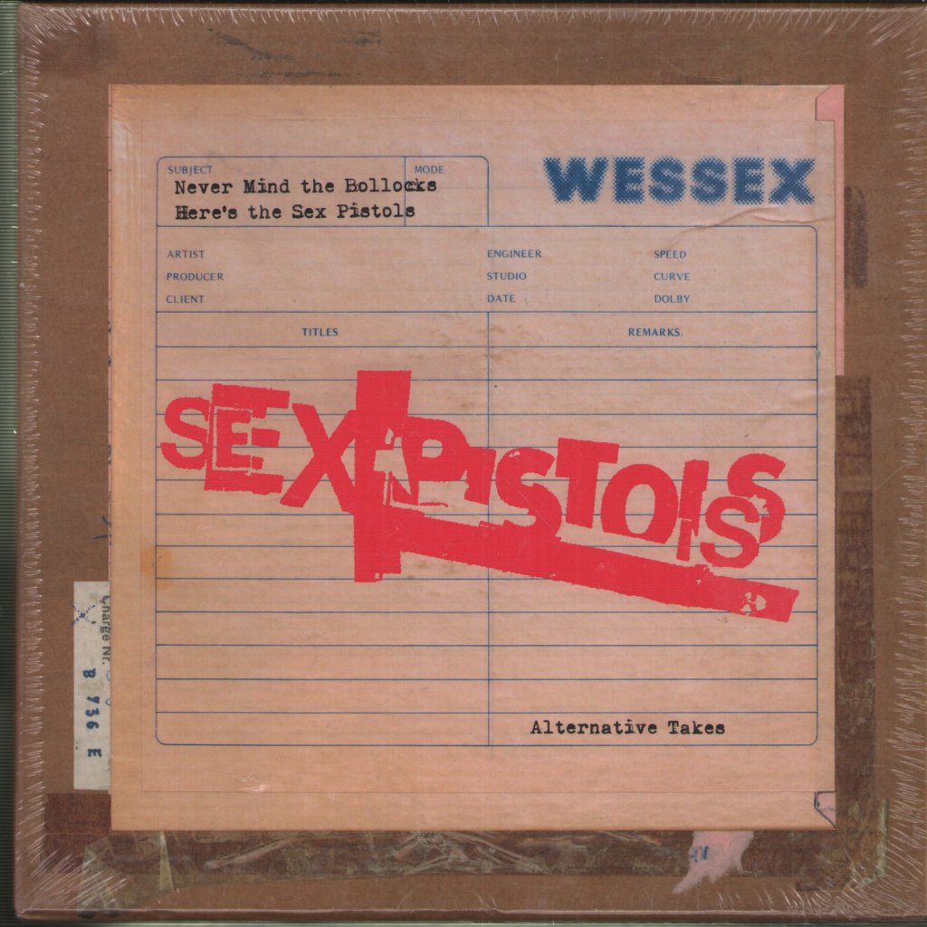 Sex Pistols - Never Mind The Bollocks Here's The Sex Pistols - Alternative Takes - 7 Inch Set