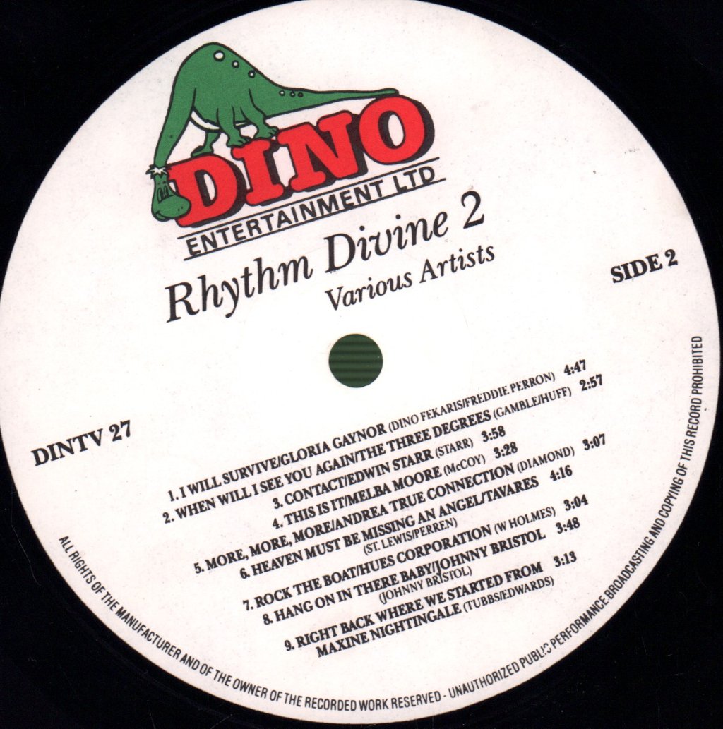 Various Artists - Rhythm Divine 2 - Double Lp
