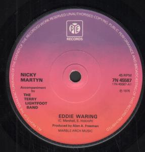 Nicky Martyn - Eddie Waring - 7 Inch