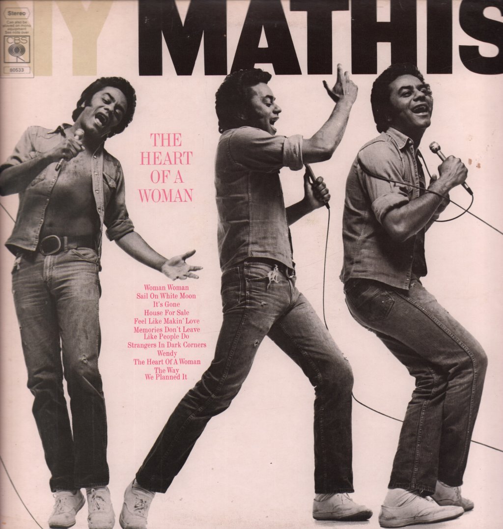 Johnny Mathis - Heart Of A Woman - Lp