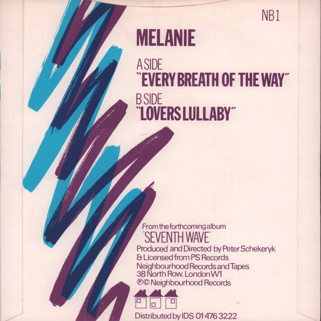 Melanie - Every Breath Of The Way - 7 Inch