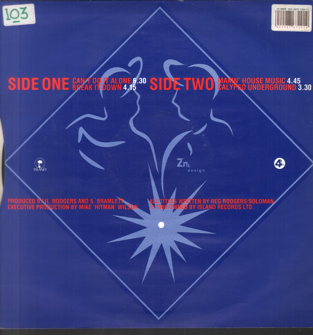 Jackstreet Inc. - Can't Do It Alone - 12 Inch