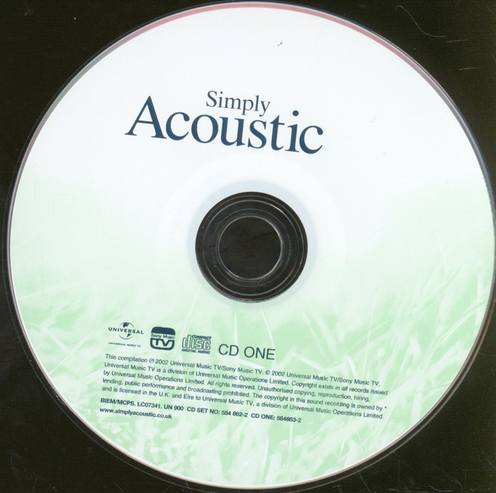 Various Artists - Simply Acoustic - Double Cd