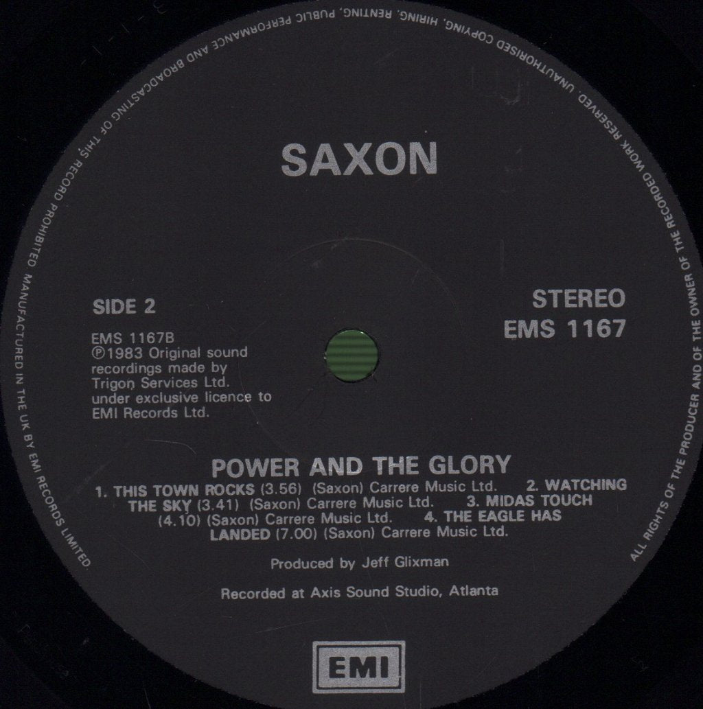 Saxon - Power & The Glory - Lp