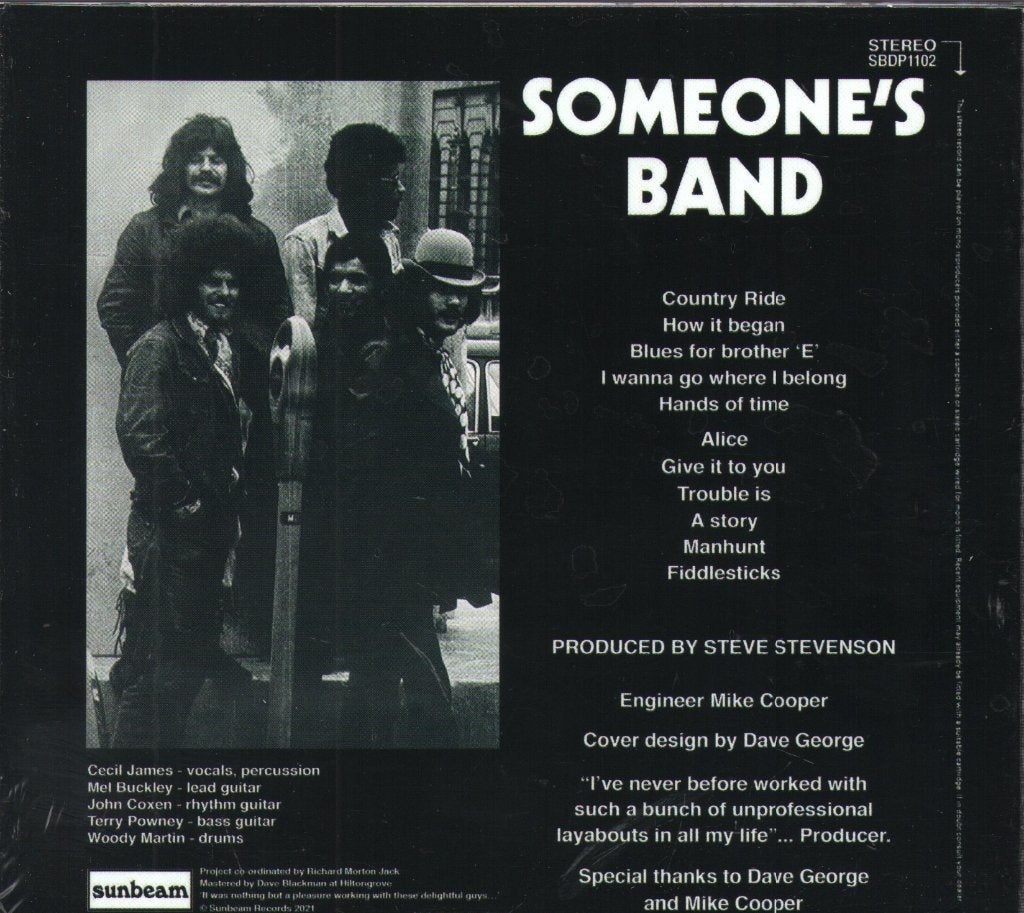 Someones Band - Someone's Band - Cd