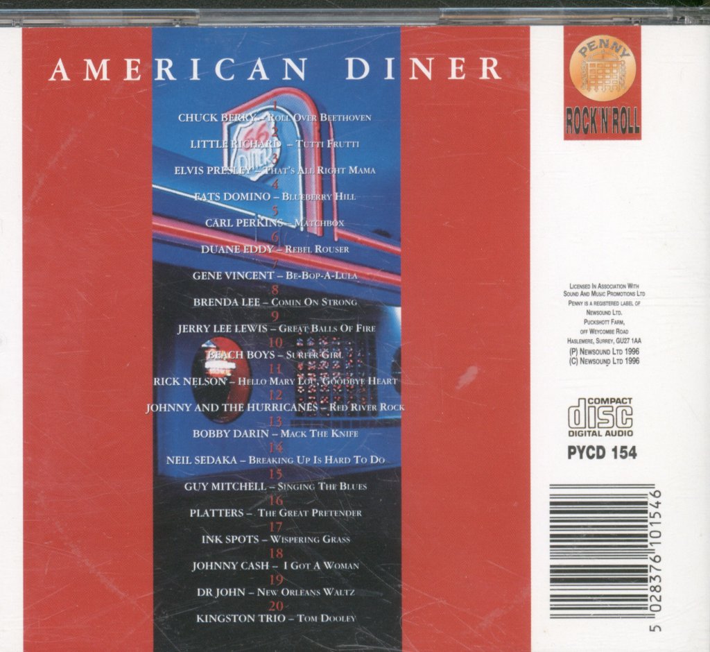 Various Artists - American Diner - Cd