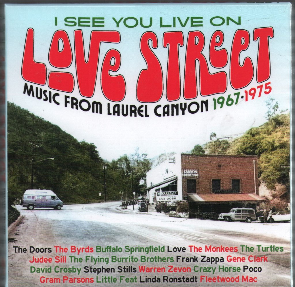 Various Artists - I See You Live On Love Street (Music From Laurel Canyon 1967-1975) - Cd Set