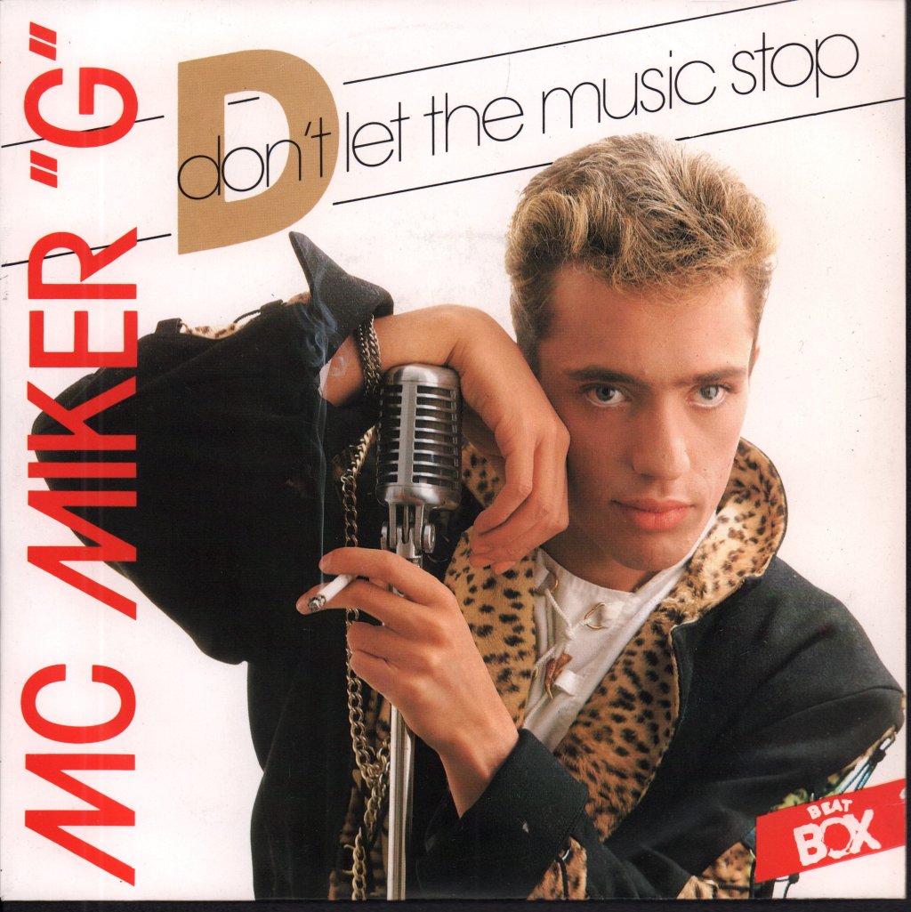 MC Miker G - Don't Let The Music Stop - 7 Inch