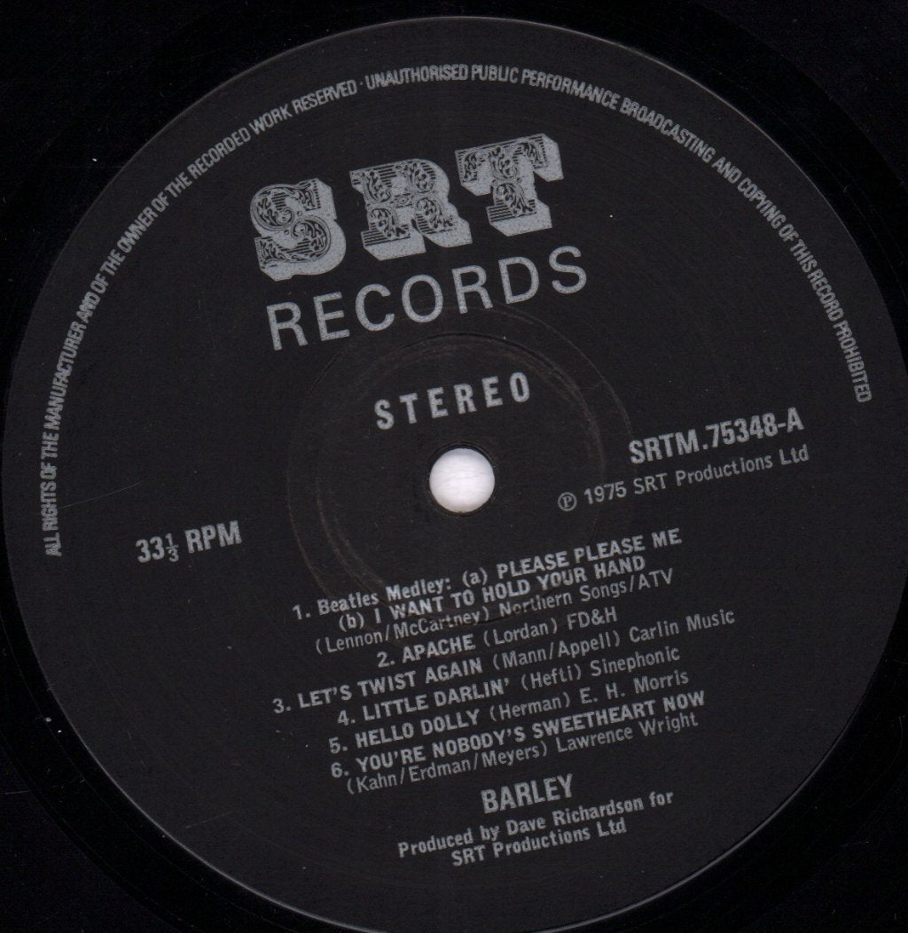 Barley - Remember Remember - Lp