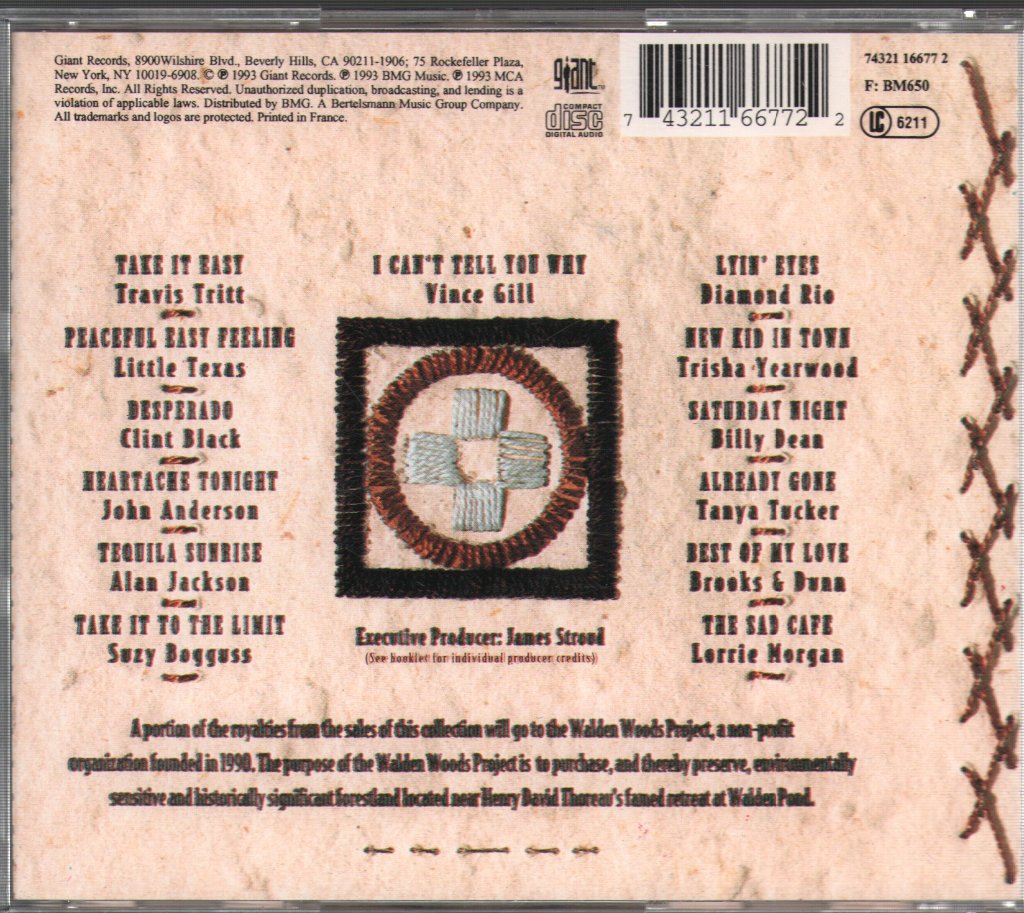 Various Artists - Common Thread: The Songs Of The Eagles - Cd
