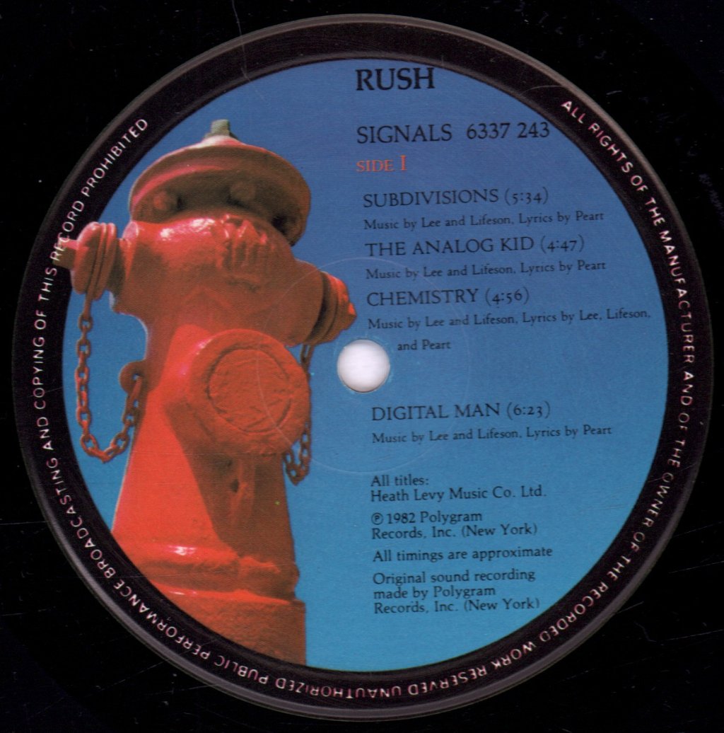 Rush - Signals - Lp