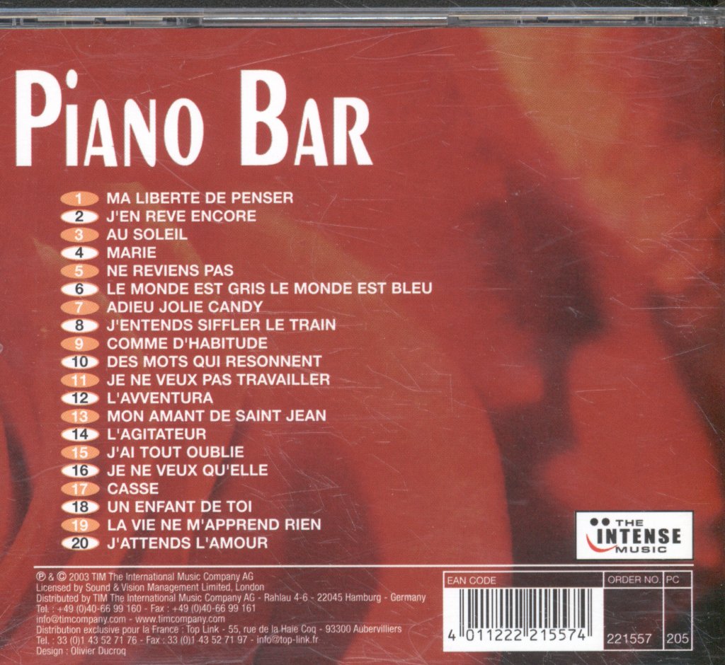 Piano Bar - Piano Bar - Cd