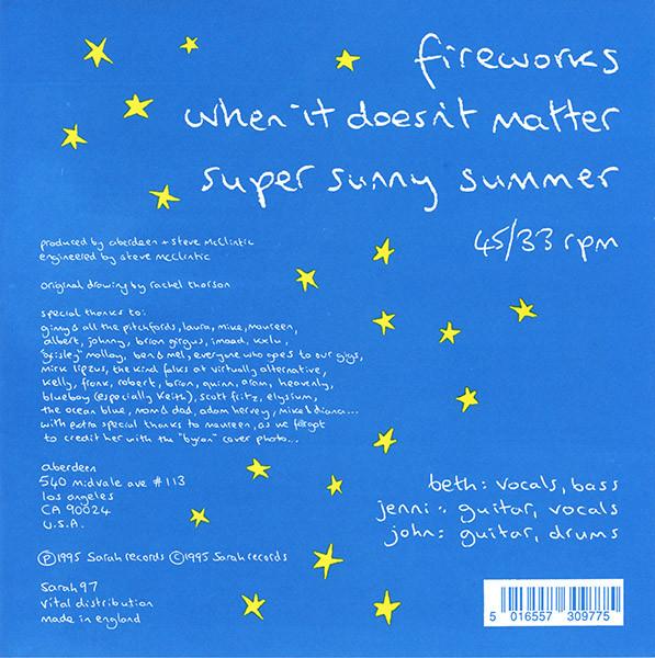 Aberdeen - Fireworks - 7 Inch