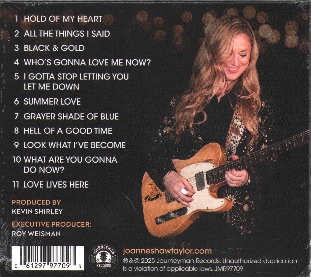 Joanne Shaw Taylor - Black and Gold - Cd