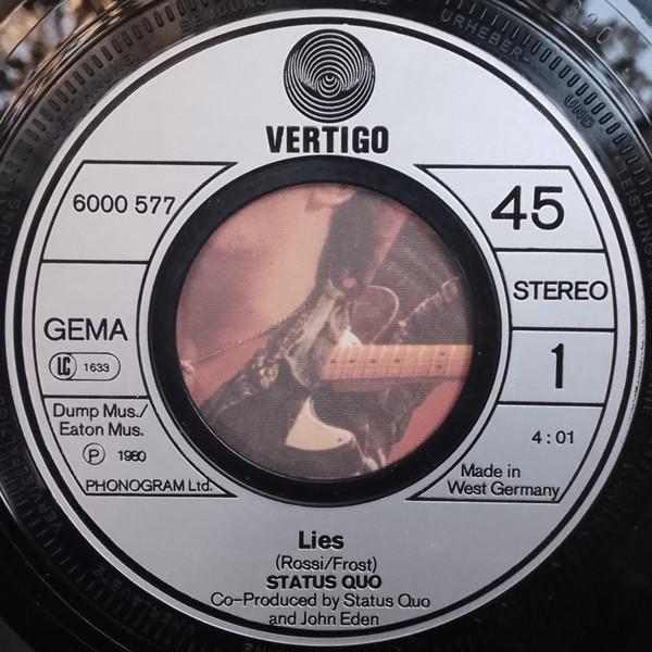 Status Quo - Lies - 7 Inch