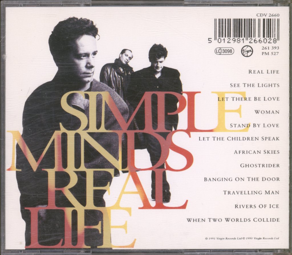 Simple Minds - Real Life - Cd