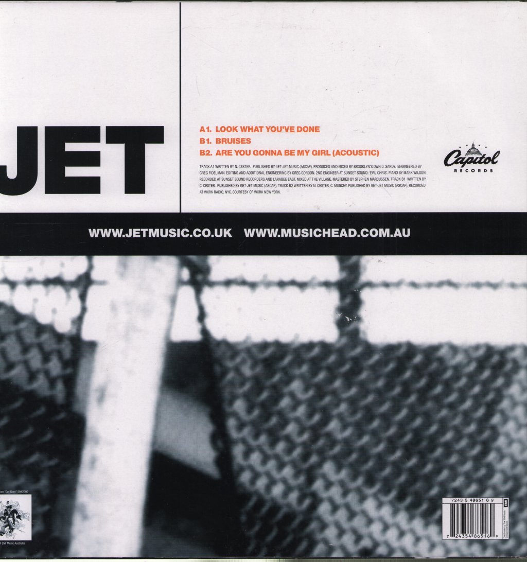 Jet (2000 Indie Group) - Look What You've Done - 12 Inch