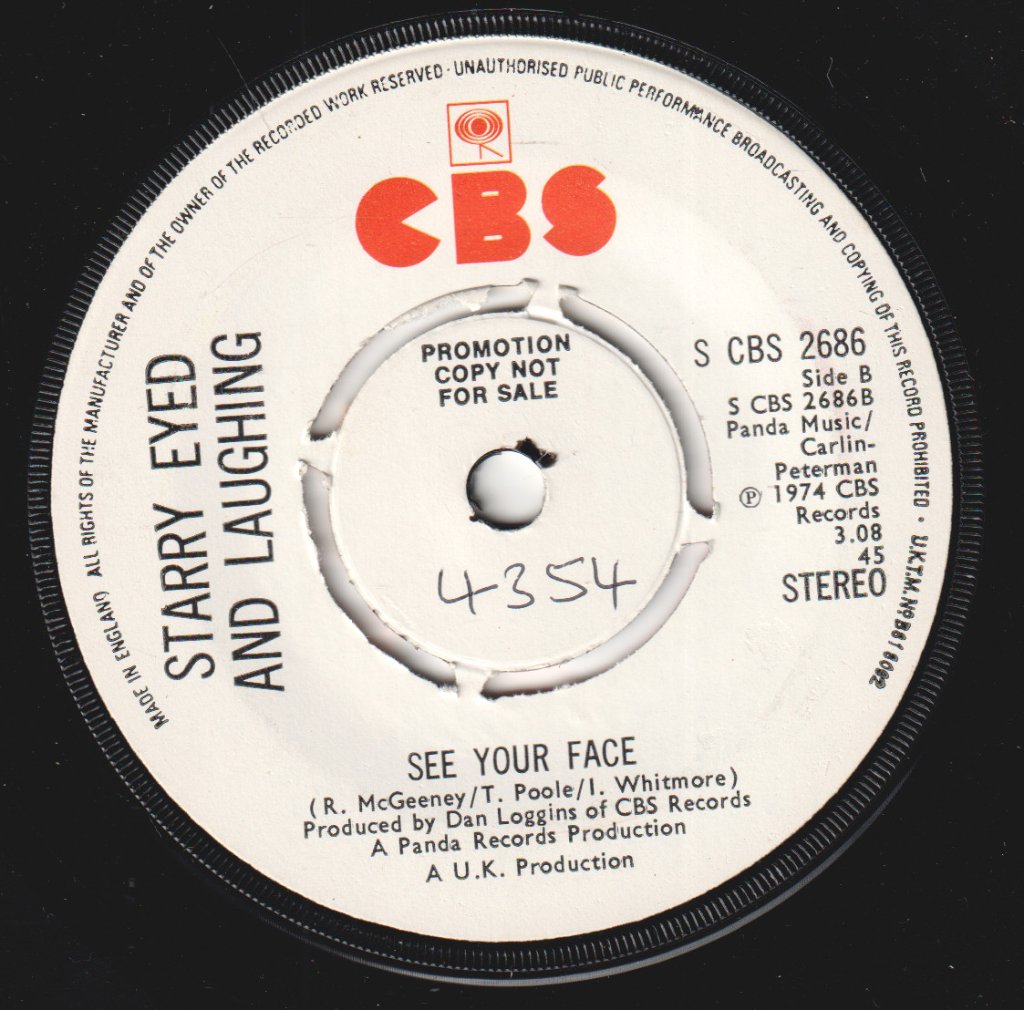 Starry Eyed And Laughing - Money Is No Friend Of Mine - 7 Inch