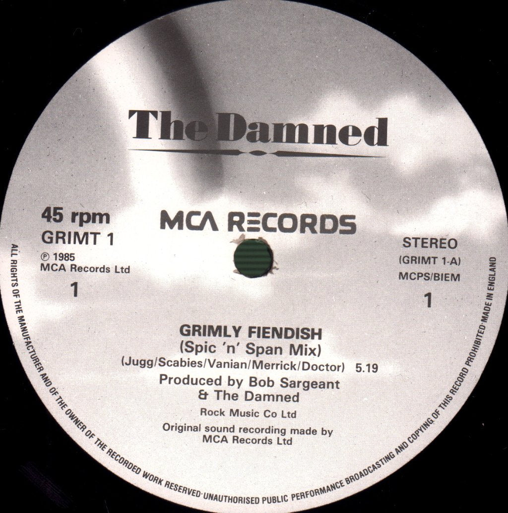 Damned - Grimly Fiendish - 12 Inch
