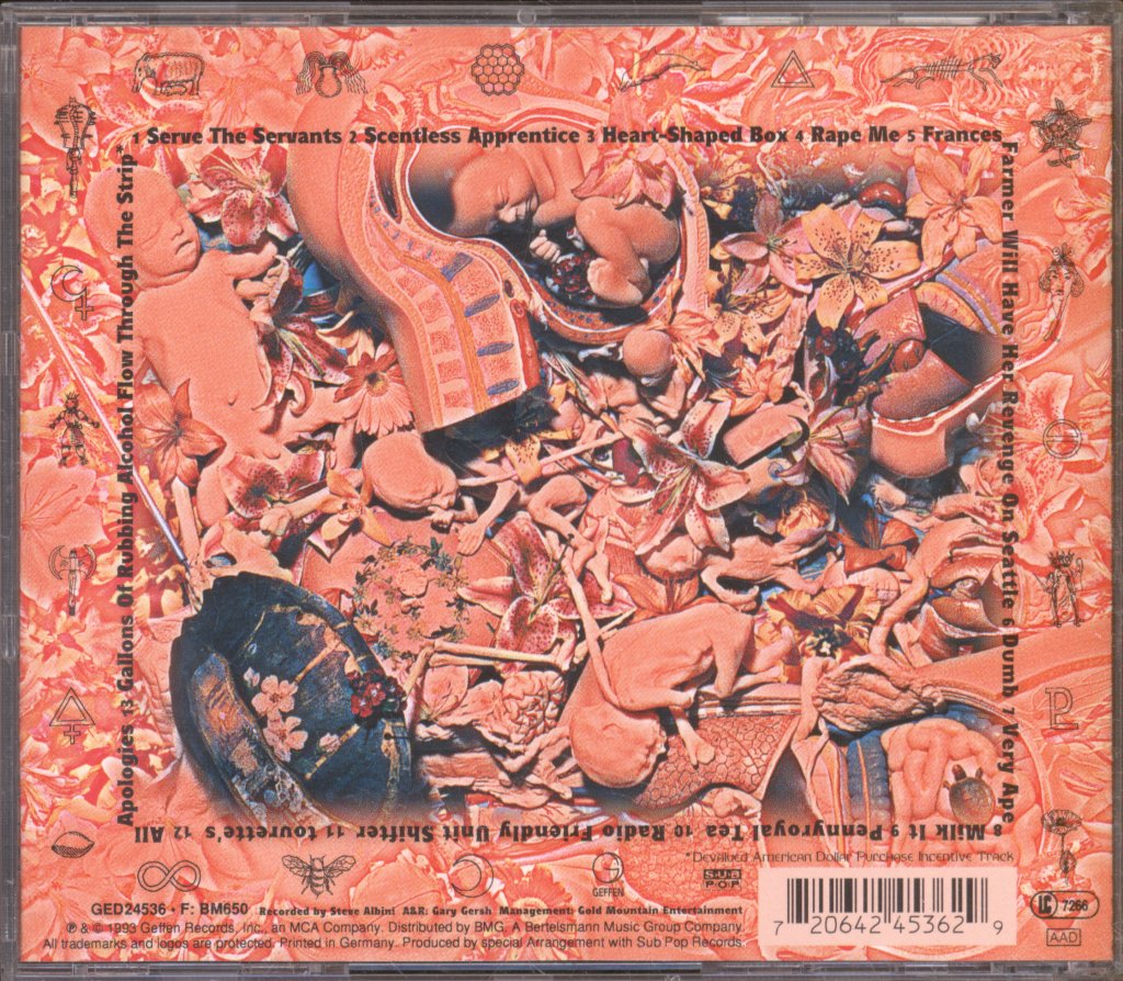 Nirvana - In Utero - Cd