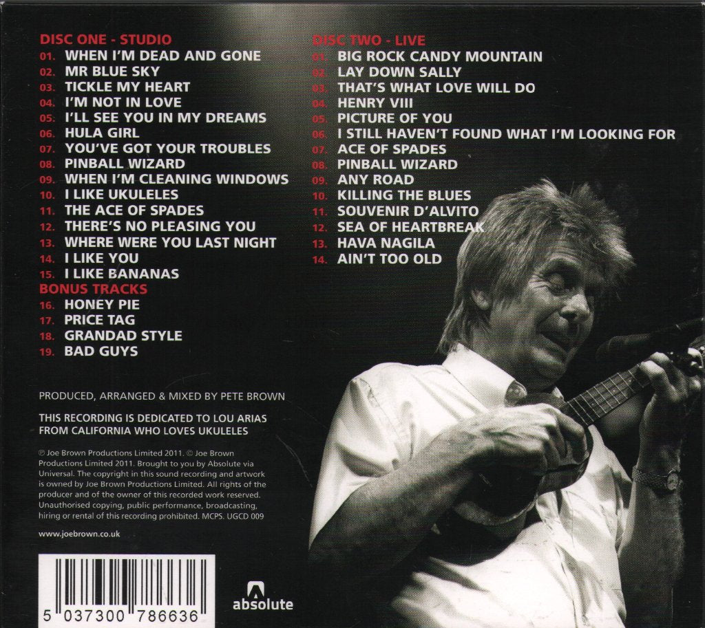Joe Brown - Ukelele Album: Deluxe Edition - Double Cd