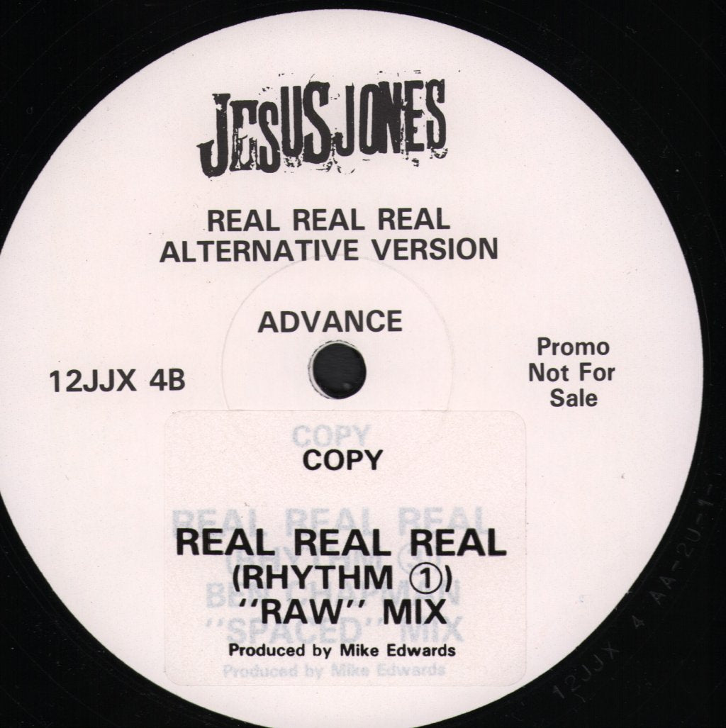 Jesus Jones - Real, Real, Real (Alternative Version) - 12 Inch