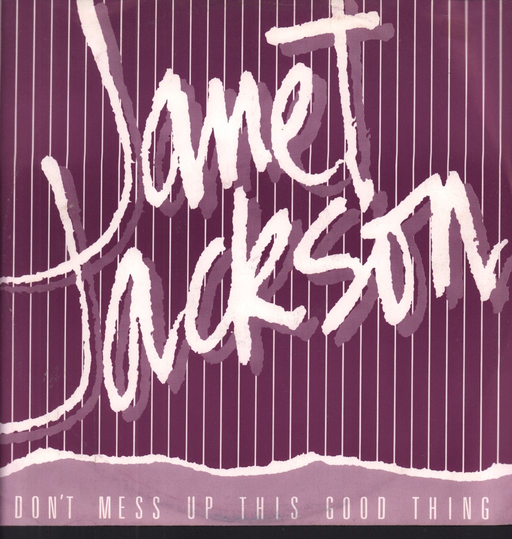 Janet Jackson - Don't Mess Up This Good Thing - 12 Inch