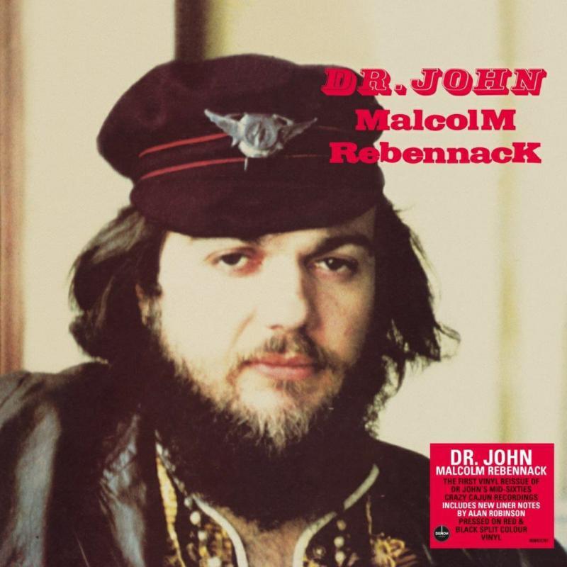 Dr. John - Malcolm Rebennack (140g Red & Black Split Colour Vinyl) - Lp
