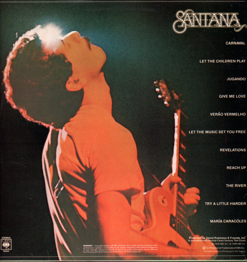 Santana - Festival - Lp