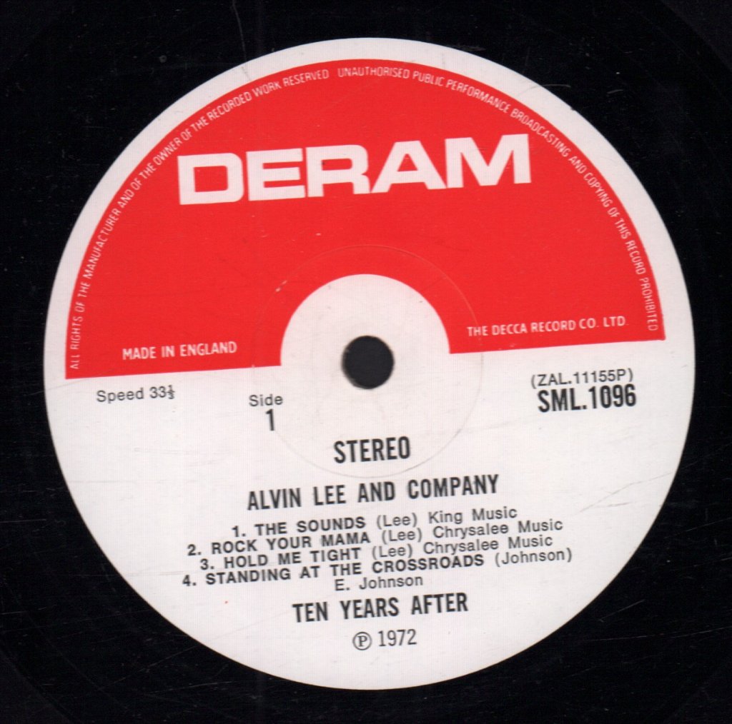 Ten Years After - Alvin Lee And Company - Lp