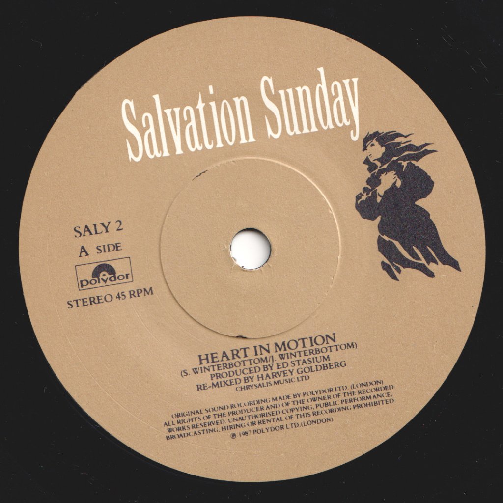 Salvation Sunday - Heart In Motion - 7 Inch