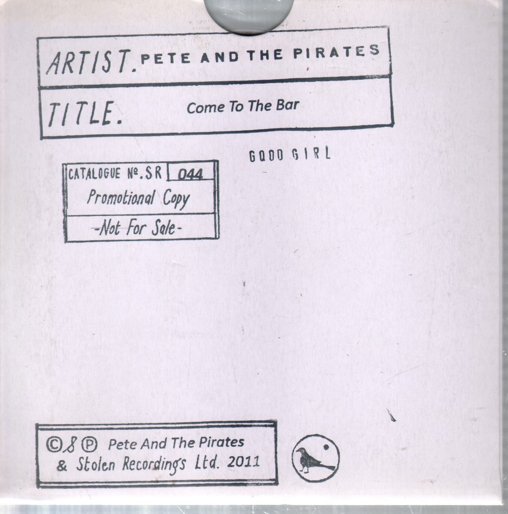 Pete And The Pirates - Come To The Bar - Cdr